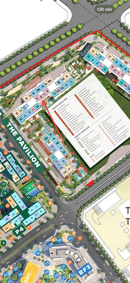 Nhỉnh 3 tỷ 1pn 45m lakeside, view thoáng  0392 295 ***