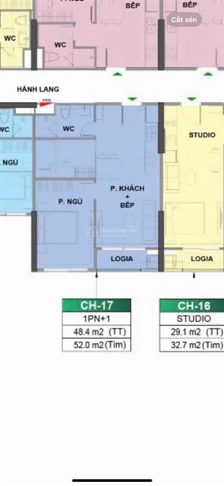 Cắt lỗ mạnh 100 trăm nóng hổi 1n+ 48,4m tòa ld1 giá siêu tốt 0392 295 ***