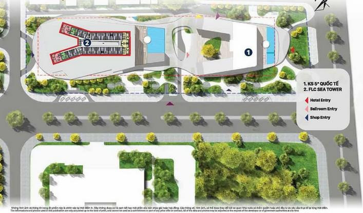 Cần bán gấp cắt lỗ căn hộ flc sea tower view biển tầng cao giá 1.29 tỷ/căn