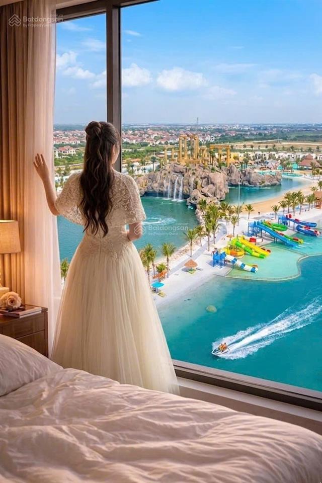 Bán căn hộ 1pn + 49m2 giá chỉ 3 tỷ giá cạnh tranh dự án masteri grand coast, view biển hồ tạo sóng