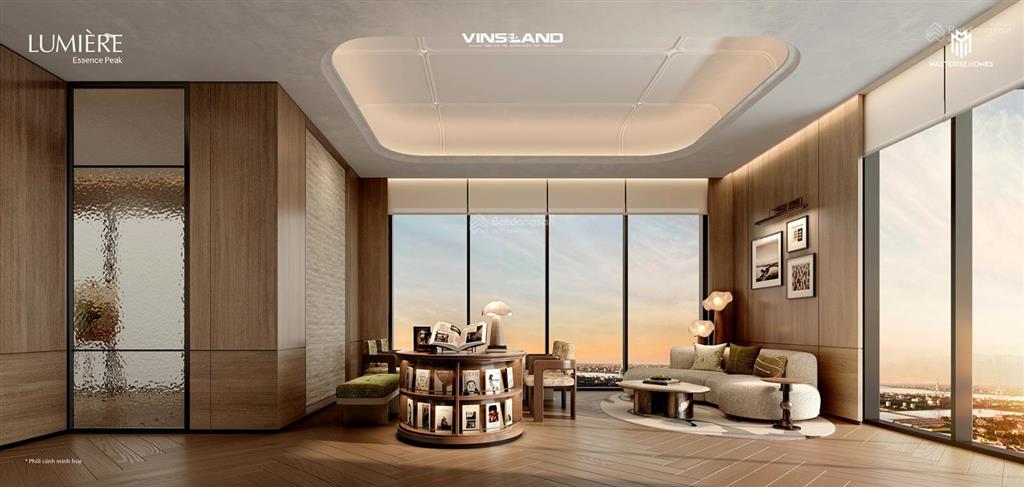 Chỉ từ 18.52 tỉ có ngay căn hộ 3pn, 3wc, 114.3m2 tại lumière essence peak view hồ và pháo hoa