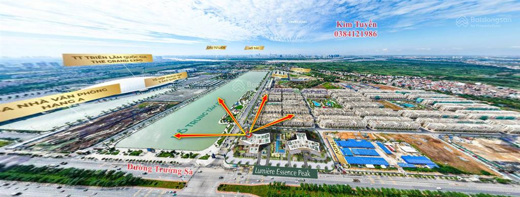 5 năm ko lo gốc lãi. thang máy riêng biệt cho căn hộ 4pn tại lek cổ loa. 0384 121 ***
