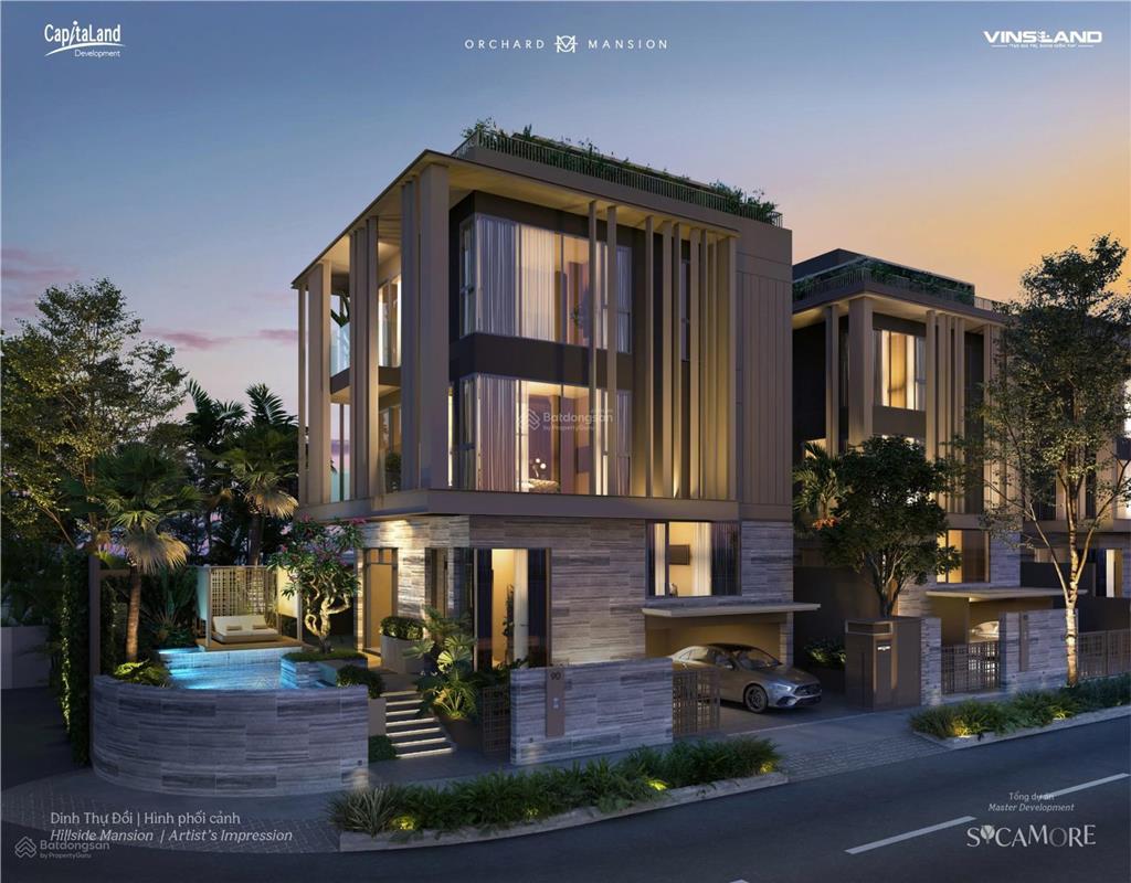 Biệt thự đơn lập sân vườn the fullton không chênh chỉ có ở đây 0384 121 ***