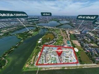 Căn hộ tại gamuda central park, vị trí trung tâm hồ điều hòa yên sở, 0384 121 ***