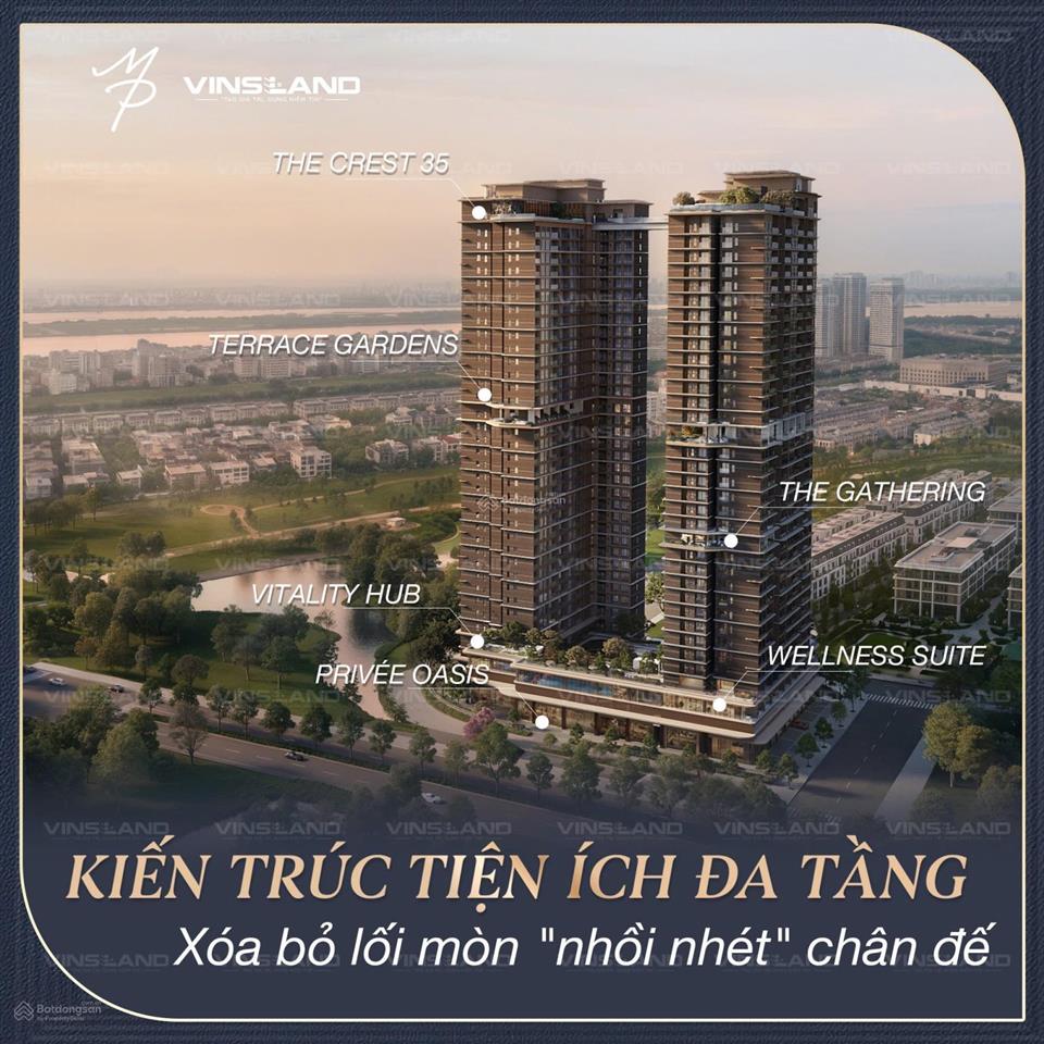 Chung cư vị trí trung tâm kđt ciputra maison privée của cđt capitaland