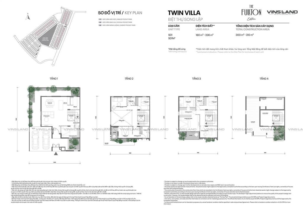 Biệt thự khép kín hiếm có tại miền bắc của capitaland có từ 12 chỗ để xe trong nhà  0384 121 ***