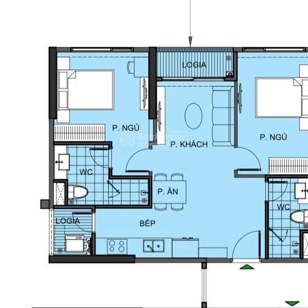 Thanh toán hơn 1 tỷ sở hữu căn 2 phòng ngủ góc khu zurich, view thoáng đẹp