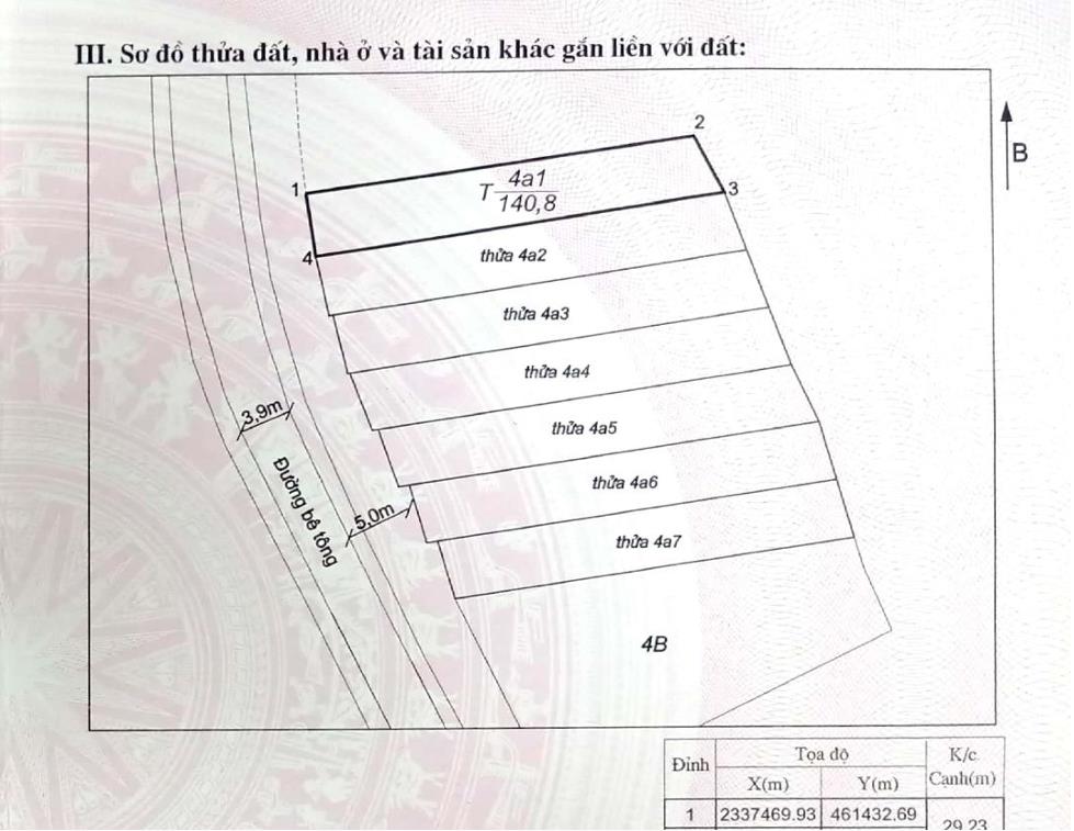 Ngân hàng phát mãi lô đất full thổ cư giá siêu rẻ