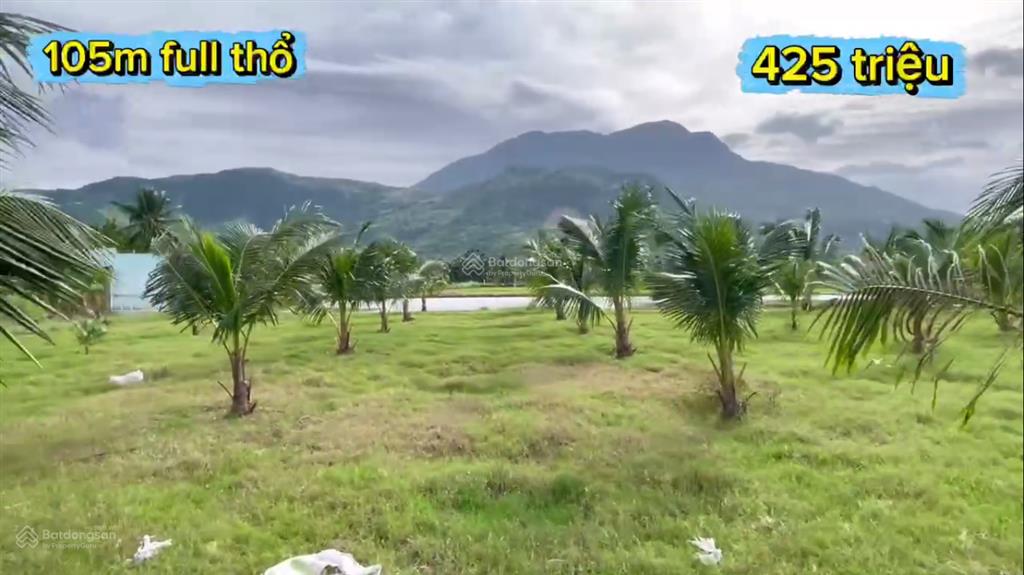 Đất nhà vườn full thổ cư gần chợ cam phước đông giá đầu tư chỉ 425 triệu