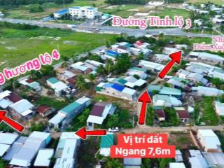 Tài chính thấp 560 triệu lô suối lau  suối cát ngay nút giao tỉnh lộ 3 và hương lộ 4