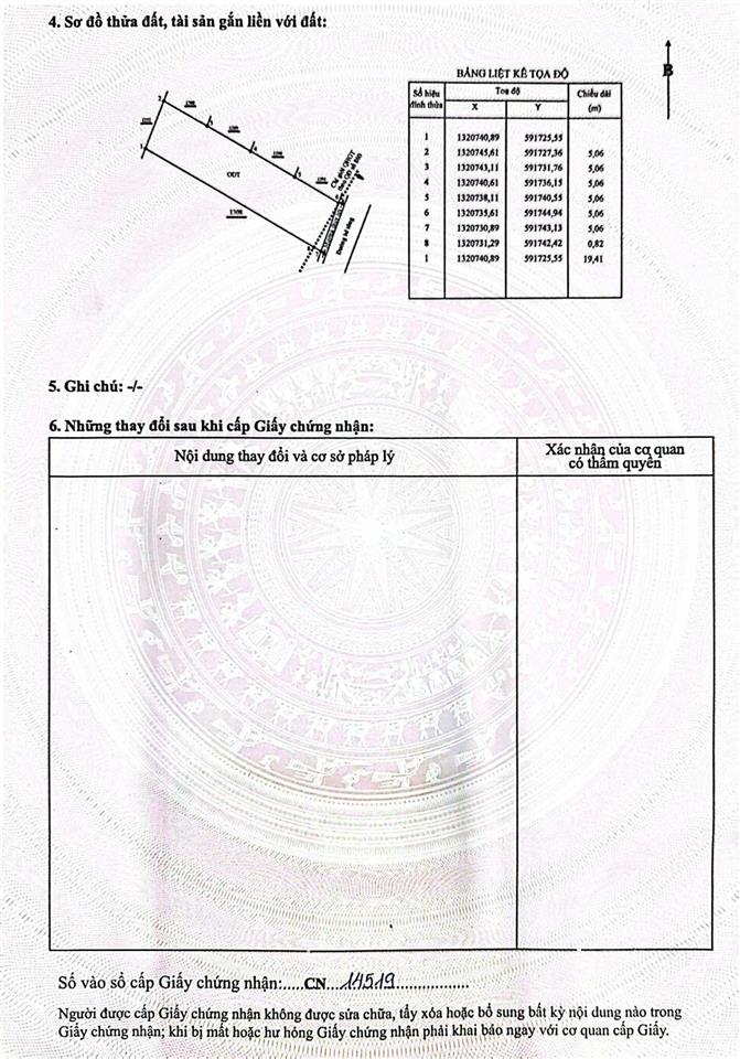 Đất nhà vườn full thổ cư gần chợ cam phước đông giá đầu tư chỉ 450 triệu