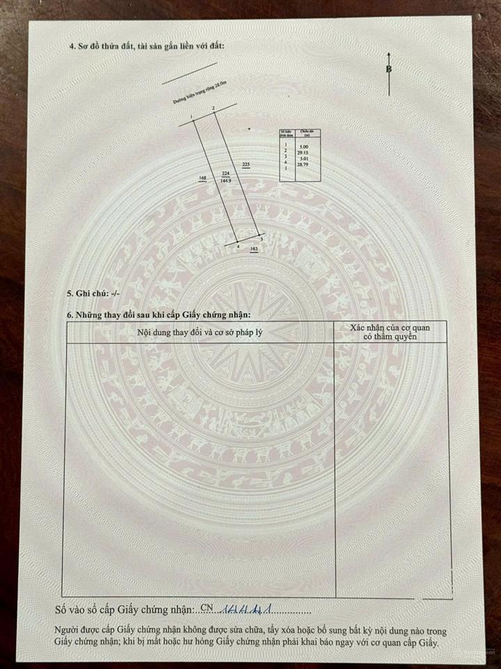 Đất mặt tiền hương lộ 4 đường ô tô ngay khu dân cư giá tốt đầu tư chỉ 600 triệu