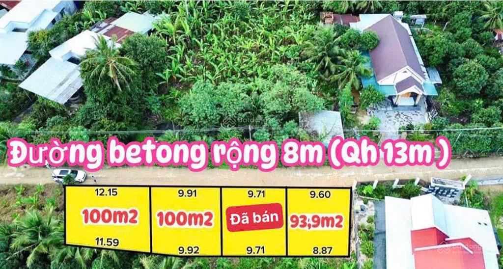 Đất đẹp suối cát mặt tiền rộng 10m, nằm trong khu dân cư giá tốt đầu tư chỉ 580 triệu