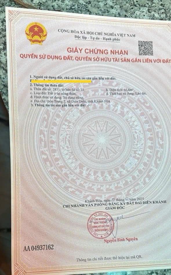 Nhà đẹp mới xây trong khu dân cư ngay trung tâm diên điền, giá tốt đầu tư chỉ 1 tỷ 480