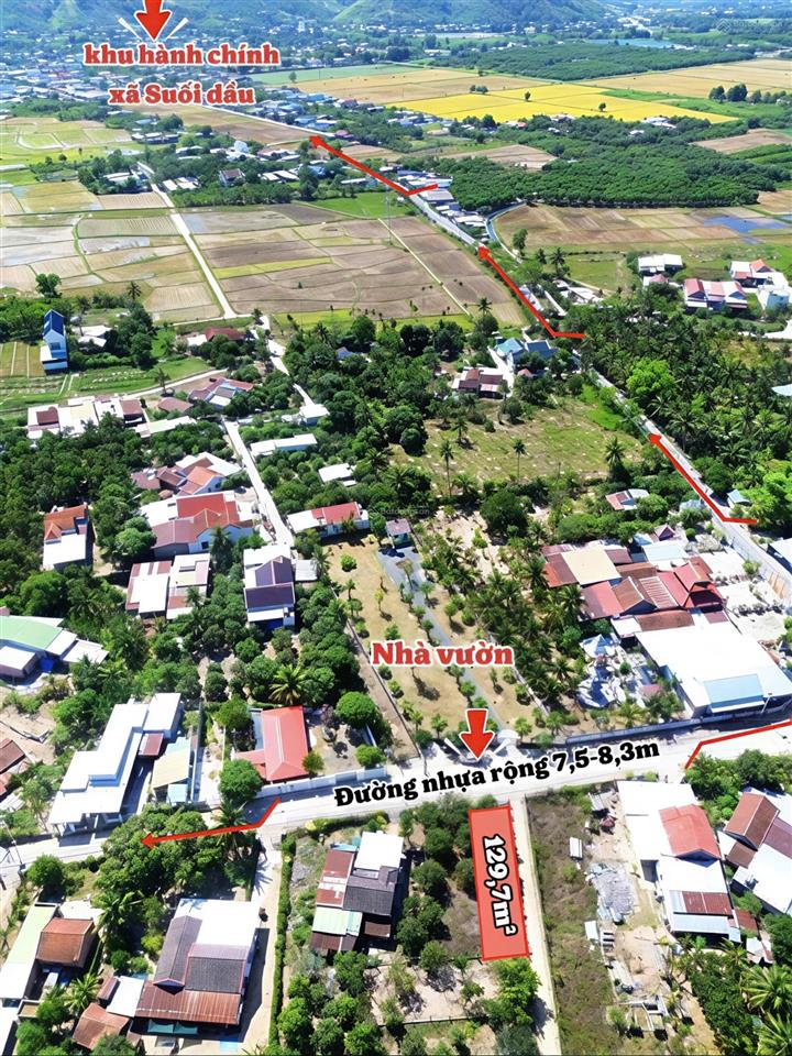 Lô góc siêu đẹp gần chợ suối cát, đường ô tô thông thoáng giá cực rẻ đầu tư