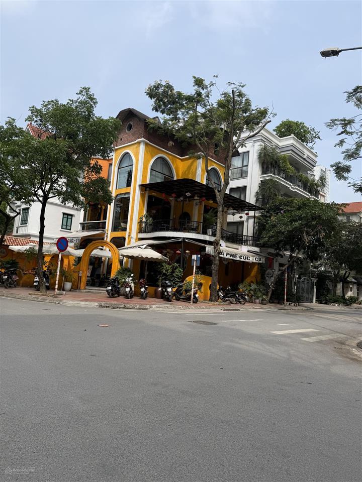 Bán biệt thự ngoại giao đoàn lô góc kinh doanh 236m chỉ 86,5 tỷ 0914 374 ***