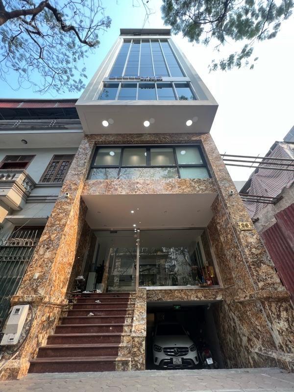 Ơ kìa! bán nhà mp trần đăng ninh, dt 106m2x8t, 1 hầm mt 7,5m, lô góc, vỉa hè rộng, pccc, dt 165tr