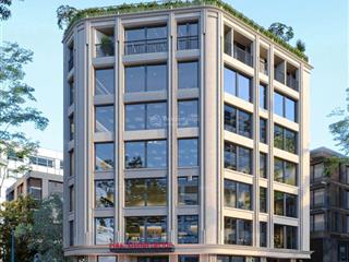 Toà building trần thái tông dt 175m2x8t, 1 hầm, mt 8,5m, vỉa hè rộng, ô tô, pccc, gpxd, hoàn công