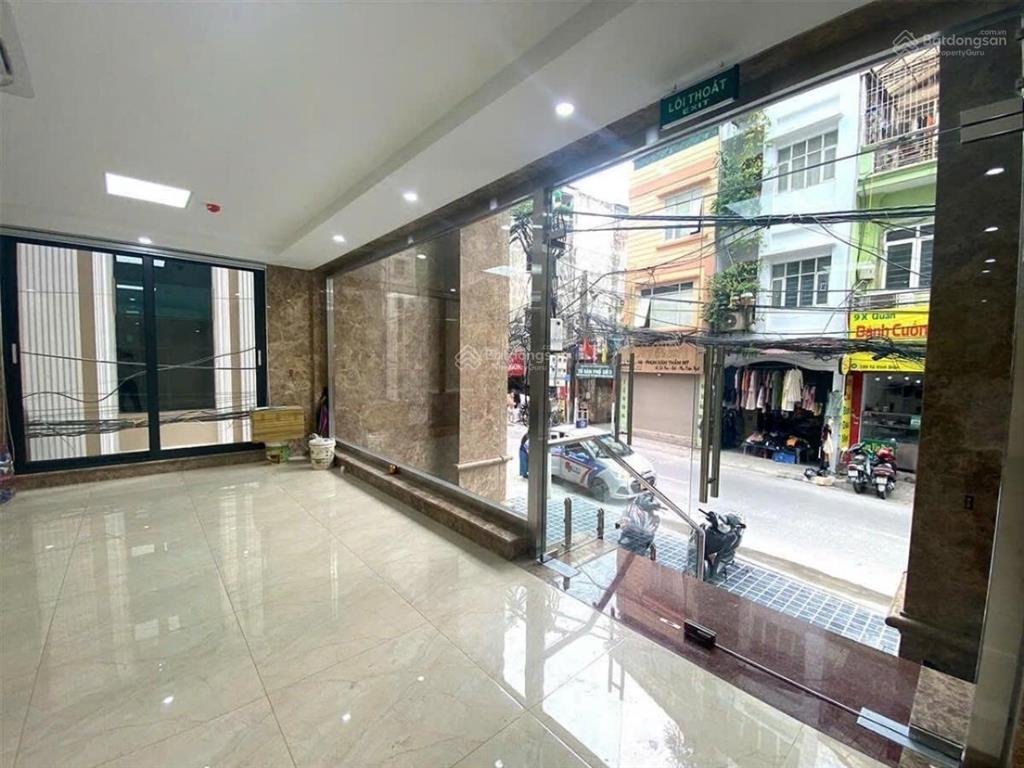 Nhanh! bán toà building trung kính , dt 125m x9t 1 hầm , mt 7,5m . thang máy, pccc, doanh thu 129tr