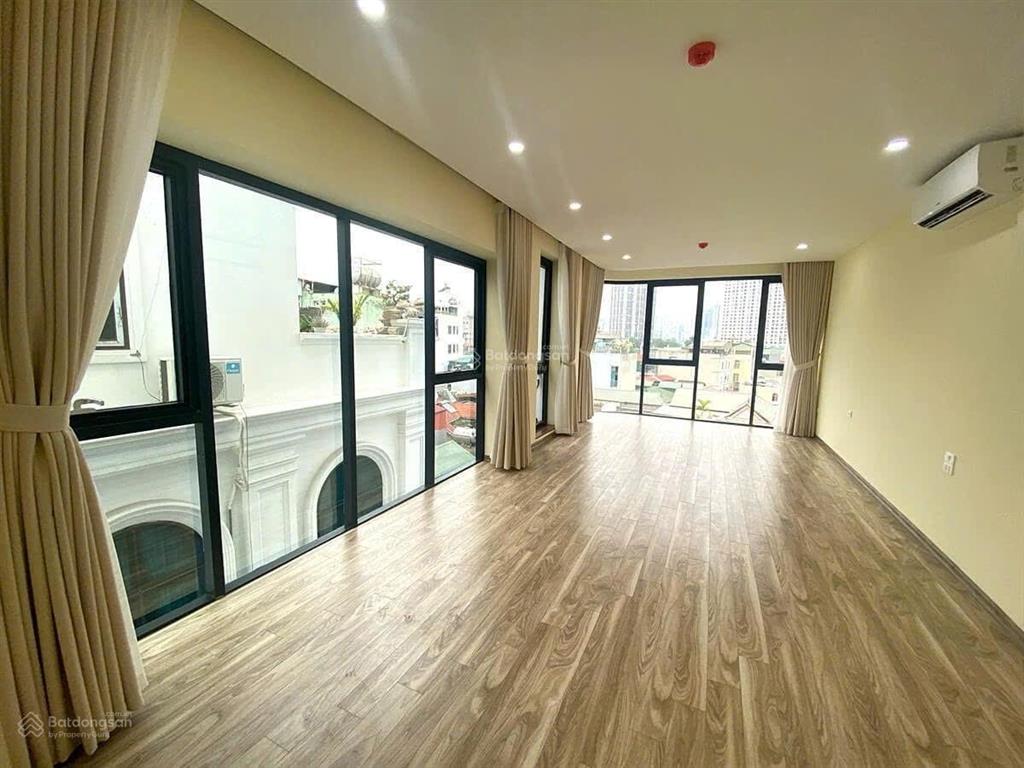 Nhanh! bán toà building trung kính , dt 125m x9t 1 hầm , mt 7,5m . thang máy, pccc, doanh thu 129tr