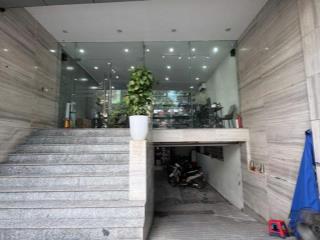 Bán tòa buiding mặt phố khúc thừa dụ! xây dựng 6 nổi 1 hầm, full pccc, thang máy, thông sàn, 185m2.