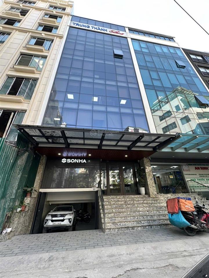 Vip! building thọ tháp dt 120m x 9t 1 hầm , mặt tiền 7,6m . thông sàn , doanh thu 190tr/t