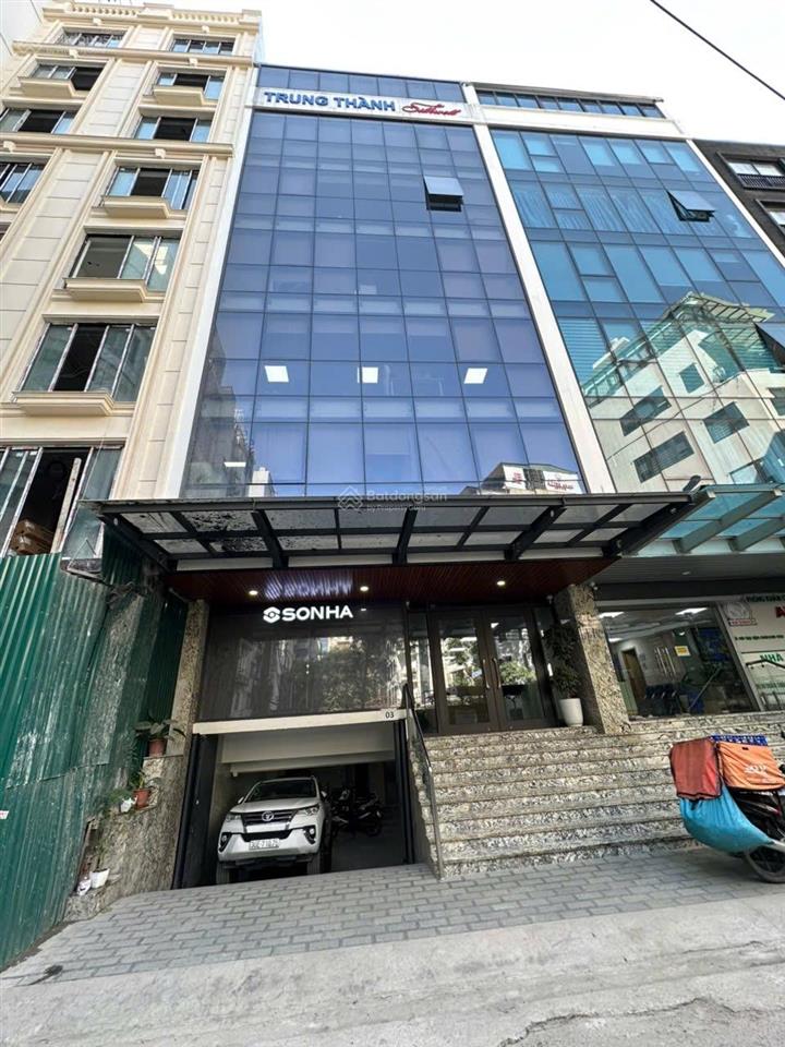 Vip! building thọ tháp dt 120m x 9t 1 hầm , mặt tiền 7,6m . thông sàn , doanh thu 190tr/t