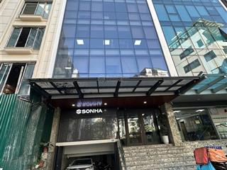Vip! building thọ tháp dt 120m x 9t 1 hầm , mặt tiền 7,6m . thông sàn , doanh thu 190tr/t