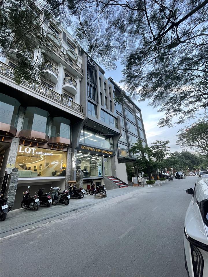 Building dương đình nghệ , 100m x 8t mt 6m , thông sàn , ô tô, lô góc , hầm để xe , dt 100tr/th,pcc