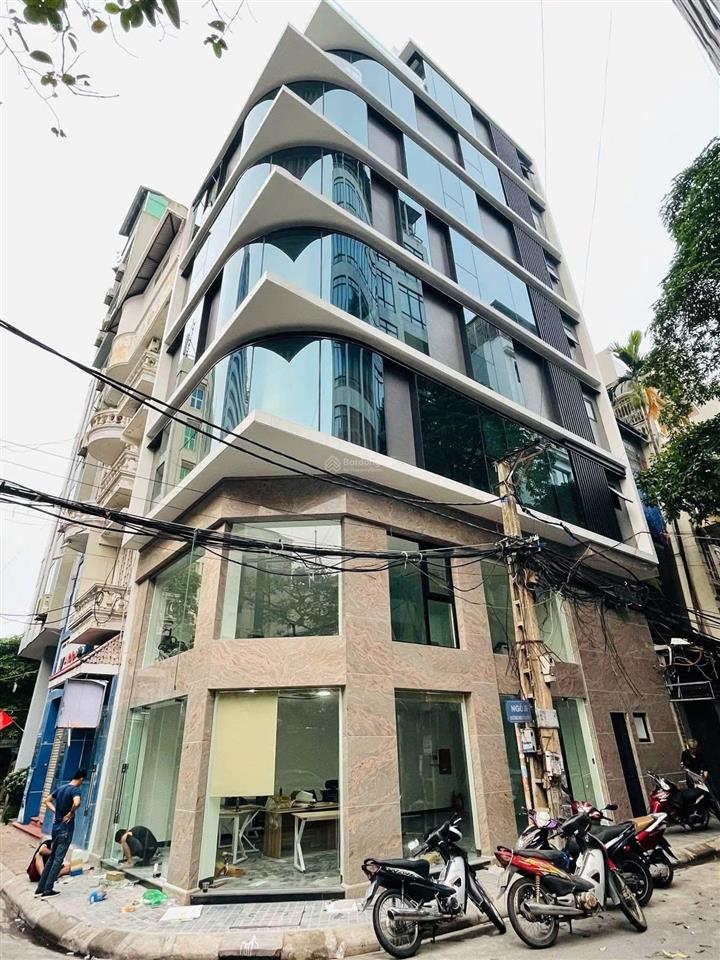Toà building mp vũ trọng phụng, 150m2 x 8t mt 8m, thang máy, pccc, dt 200tr/th, lô góc, vỉa hè 6m