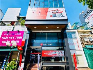 Tòa building mặt phố khuất duy tiến. 7 nổi, 1 hầm, dt 2 tỷ/năm, vỉa hè 8m, pccc, gpxd, 130m²*8t