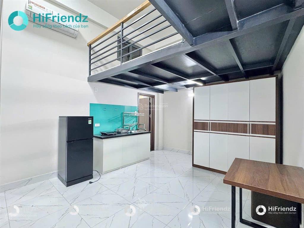 Duplex ban công gác cao rộng 40m2 ngay đh văn lang  chợ bà chiểu