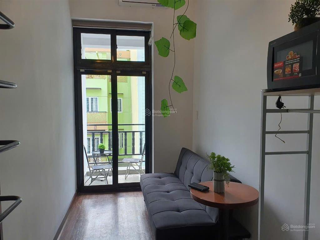 Nhà có 54 phòng cho thuê full nội thất ban công riêng từng phòng