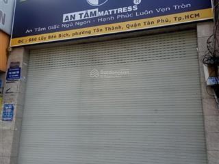 Tổng dtsd lên đến 412m2 mtkd cực sầm uất lũy bán bích  nhà hàng , showroom ... giá thuê 50 triệu