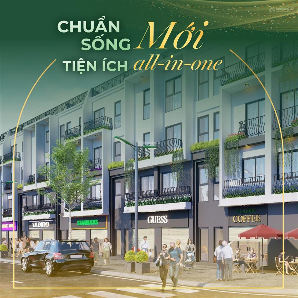 Shophouse giá đẹp tại trung tâm khu đô thị long vân, 4,1 tỷ, 75m2, 3pn, 3wc