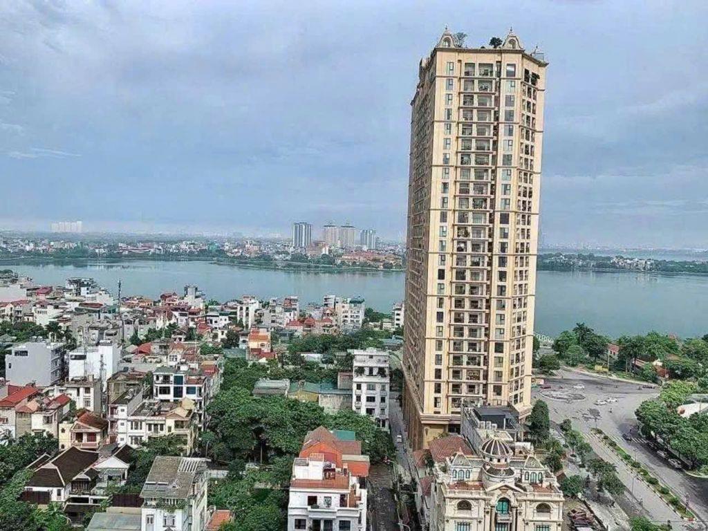 View cầu Nhật Tân – sống đẳng cấp Tây Hồ