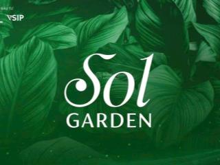 Bán liền kề , biệt thự song lập, biệt đơn lập, shophouse dự án kđt sol garden  nam long hải phòng