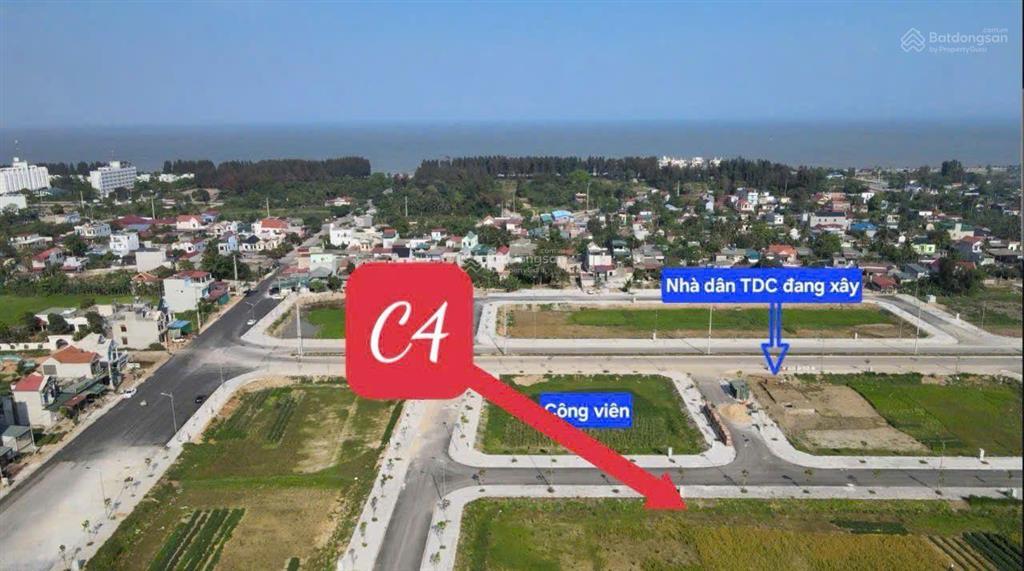 Bán lô đất biển flamingo hải tiến mt 12m view công viên