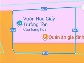 Bán đất vàng đường nguyễn hải dt 757m2  100m2 thổ cư  mặt tiền kinh doanh giá 25 tỷ  an phước