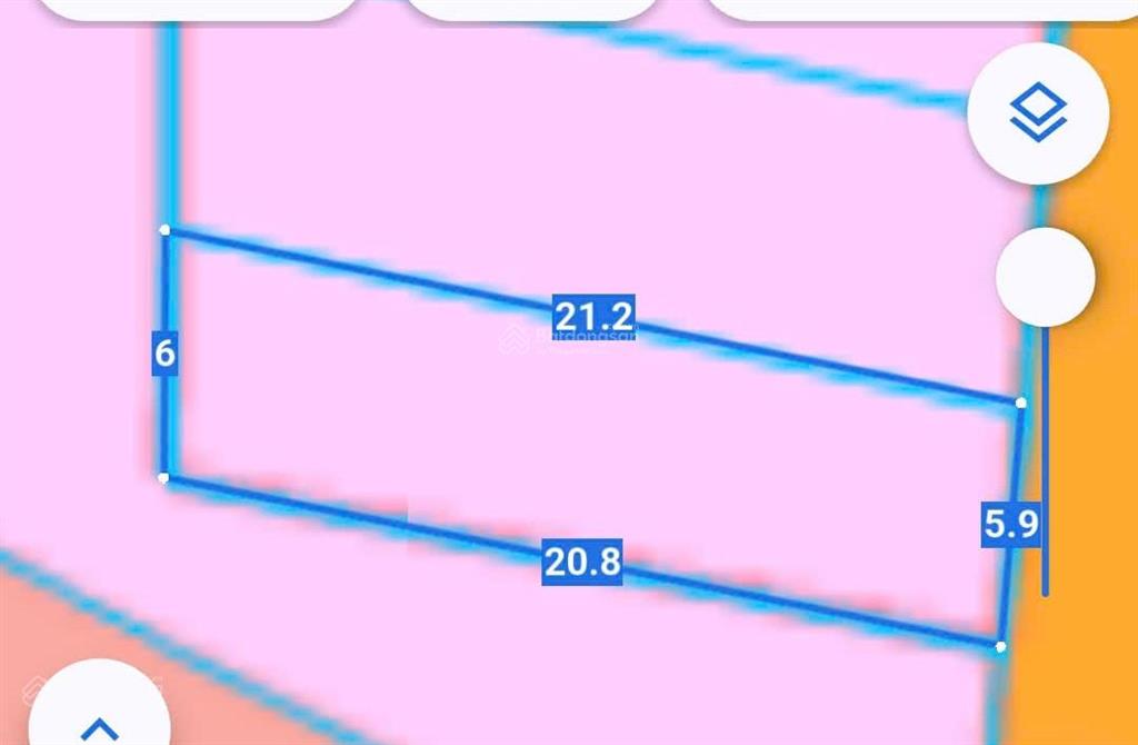 Thung lũng xanh lô góc  đất mặt tiền kinh doanhdt 123,3mcó 80,6m thổgiá 2,850 tỷan phướclt