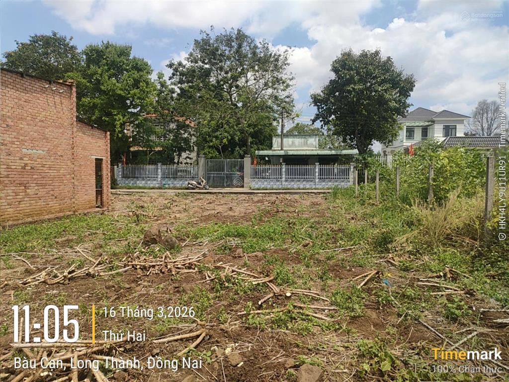 1 xẹt đường bàu cạn  bán đất dt 972m² có 140m thổ cưgiá 6 tỷ bàu cạnlong thành