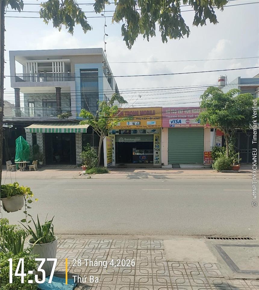 Nhà mặt tiền kinh doanh  võ thị sáu dt 175,7mcó 80m thổgiá 8 tỷlong thành, đồng nai
