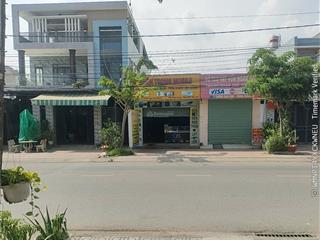 Nhà mặt tiền kinh doanh  võ thị sáu dt 175,7mcó 80m thổgiá 8 tỷlong thành, đồng nai