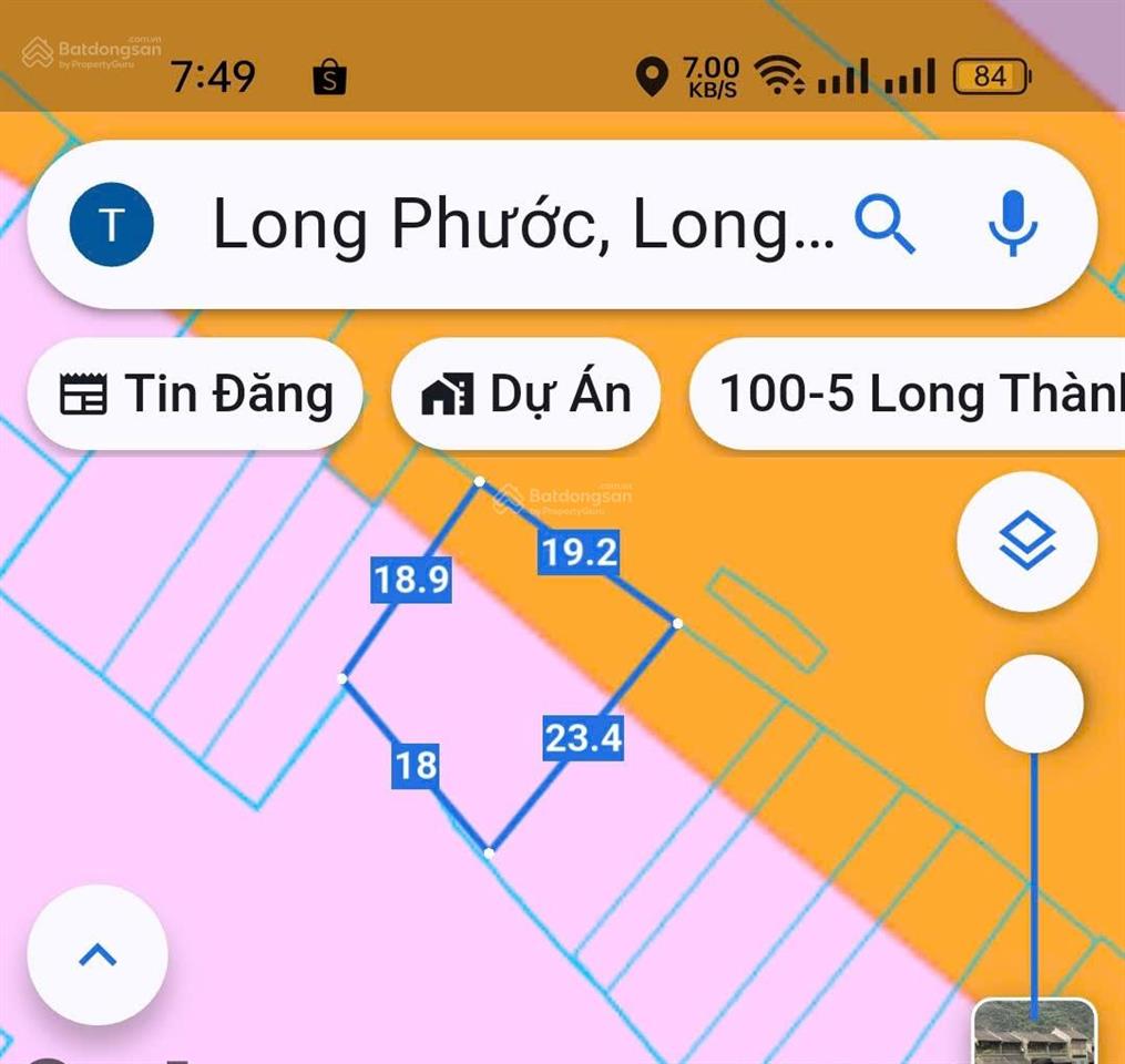 Mặt tiền nút giao t1quốc lộ 51cửa ngõ sân bay long thànhdt 855mcó 511m thổgiá 39,5 tỷ