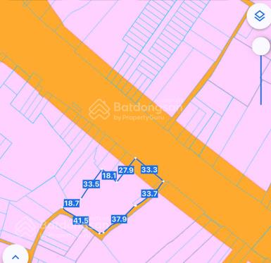 Đất mặt tiền quốc lộ 51ngay cửa ngõ sân bay lthơn 3 sào có 317m thổgiá 120 tỷ long phướclt