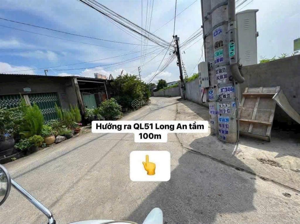 Đất nút giao cao tốc ltdgql 51  long an, long thành 97,9m, gần full thổ cư giá 2 tỷ