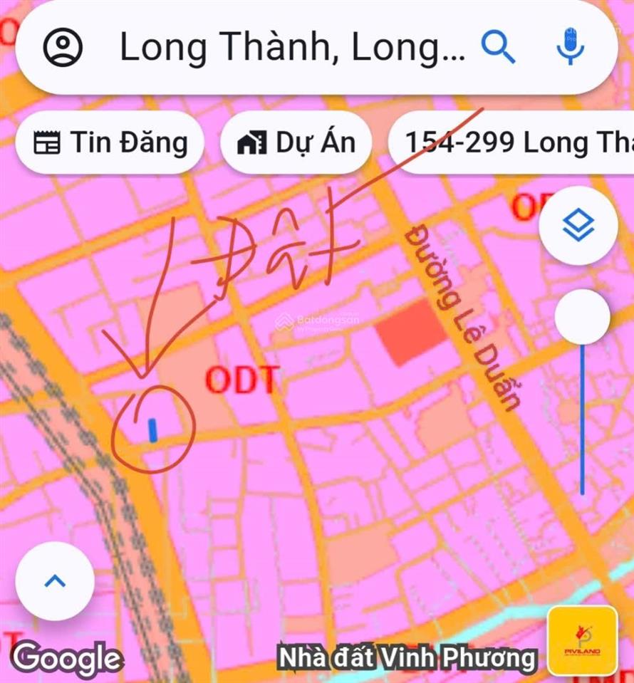 Nguyễn văn cừ  đất mặt tiền kinh doanh  trung tâm long thành 167,5m, có 70m odt giá 6,8 tỷ