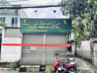 Mặt tiền đường số 5 p.17 gò vấp 117m ngang lớn có mặt bằng kd sổ hồng riêng hoàn