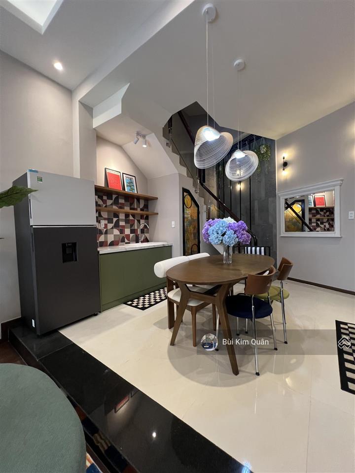 Nhà 4 tầng nở hậu hẻm ô tô 5m phạm văn chiêu, p.14 gò vấp gần emart phan huy ích