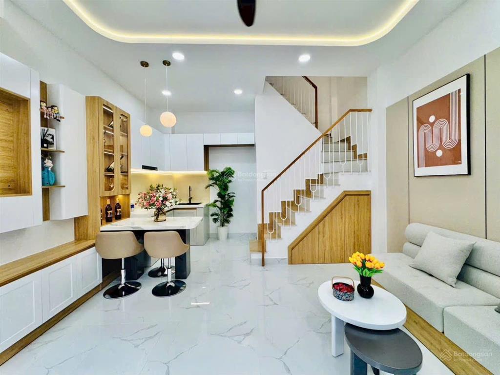 Nhà xây mới gần chợ gò vấp | nguyễn văn nghi 4 tầng gần chợ gò vấp